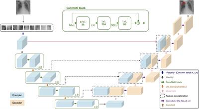 Pneumothorax detection and segmentation from chest X-ray radiographs using a patch-based fully convolutional encoder-decoder network